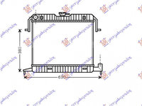 Radiator Ac/ (52x35x1 6) - Opel Astra F 1995 , 1618012