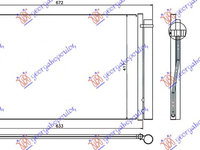 Radiator Ac/ (58 7x42x16) - Bmw Series 5 (E60/61) 2003 , 64508379885