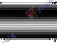 Radiator Ac/ -99 Petr/Ds (65x38) - Peugeot 406 Sdn 1996 , 6453v0