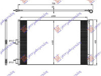 Radiator Ac A 45 Amg (65x43x12)-Mercedes Cla (117) 13-16 pentru Mercedes,Mercedes Cla (117) 13-16