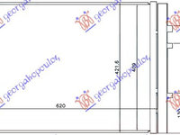 Radiator Ac/ Ac/ 3 0 (28ix) Benzina (565x420x16) - Bmw X3 (F25)2011 2012 , 6453.921614