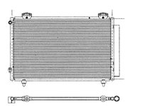 Radiator AC benz.-dsl 04- TOYOTA SDN 02-06 cod 88450-02240/2250/2260