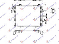 Radiator Ac/ Benz-Dsl (61x42x1 6) - Mercedes Slk (R172) 2010 , 2045000254