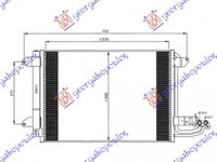 Radiator Ac/ Benzina - Diesel (550x390x16) - Vw Golf Vi 2008 , 1k0820411f