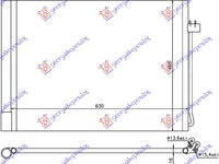 RADIATOR AC BENZINA -DIESEL (59x46x16) - BMW X5 (E70) 10-13, BMW, BMW X5 (E70) 10-13, 151006400