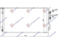 Radiator Ac Benzina-Diesel (60,5x34.8x16)-Bmw Series 1 (F21/20) 3/5d 11-15 pentru Bmw Series 1 (F21/20) 3/5d 11-15