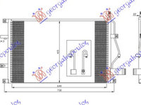 Radiator Ac/ Benzina-Diesel (63 5x43) - Volvo S60 2000 , 30676602