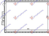 Radiator Ac/ Benzina-Diesel (69x43) - Mercedes S Class (W221) 2005 , 2215000754