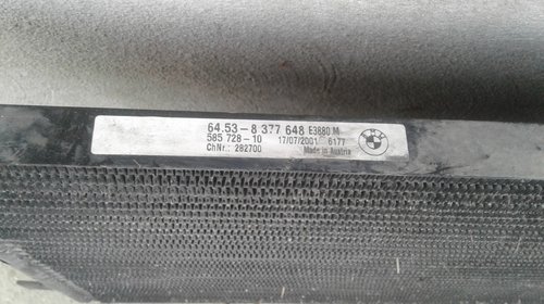 Radiator AC BMW Seria 3 E46 2.0 D 136CP 64538377648