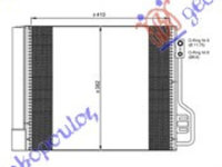 RADIATOR AC BNZ-DSL (42x38) - SMART FORTWO 07-12, SMART, SMART FORTWO 07-12, 086506400