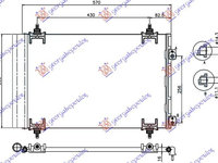 RADIATOR Ac/ BNZ./DSL (53,5x36x1,2) - PEUGEOT 307 05-07, PEUGEOT, PEUGEOT 307 05-07, 030706410