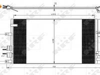 Radiator AC Clima Alfa Romeo 159 1 2005 2006 2007 2008 2009 2010 2011 Sedan 1.75 TBi MT (200 hp) 35911 11-542-189