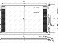 Radiator AC Clima Audi A8 D3/4E [2th facelift] [2007 - 2010] Sedan 35923 11-542-196