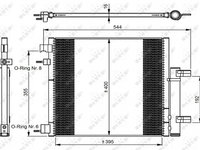 Radiator AC Clima Chevrolet Spark M300 2010 2011 2012 2013 2014 2015 Hatchback 350048