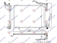 Radiator ac clima FORD TRANSIT/TOURNEO COURIER 13-