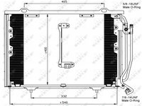 Radiator AC Clima Mercedes-Benz 35215 11-541-818