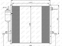 Radiator AC Clima Mitsubishi L200 3 (facelift) 2004 2005 2006 35871 11-542-157