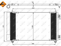 Radiator AC Clima Peugeot 206 1 (facelift) 2002 2003 2004 2005 2006 2007 2008 2009 Sedan 35899