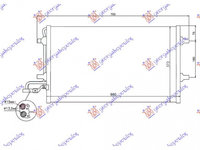 Radiator Ac/ /Diesel (59x38) In/Out 15 - Volvo C30 2010 , 31292022.4