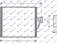 Radiator Ac/ -Diesel 97-04 (47x43 2) - Bmw Series 5 (E39) 1996 , 64538378438