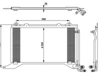 RADIATOR AC MERCEDES W210 CLASA E - PRODUS NOU