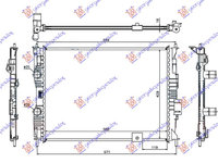 Radiator +/-AC NISSAN QASHQAI 07-10 NISSAN QASHQAI 10-13 Cod 21400-JD200