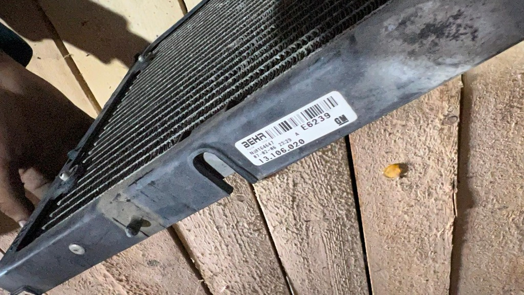 Radiator AC Opel Corsa C / Opel Combo 1.3 CDTI cod 13106020