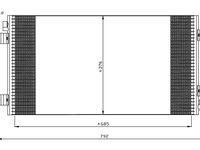 RADIATOR AC renault master 2. produs nou