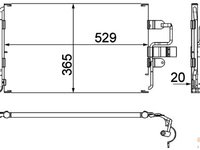 Radiator ac vw golf IV - produs nou