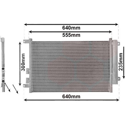 Radiator aer conditionat AUDI A4 8D2; B5 1994->