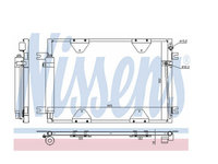 RADIATOR AER CONDITIONAT AUDI A8 2009->2013 Radiator aer conditionat 3.0 - 4.0TFSi benzina L (67.5x44x1.6) PIESA NOUA ANI 2009 2010 2011 2012 2013