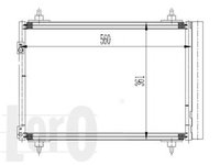 Radiator aer conditionat CITROËN BERLINGO caroserie (B9) (2008 - 2016) LORO 009-016-0016