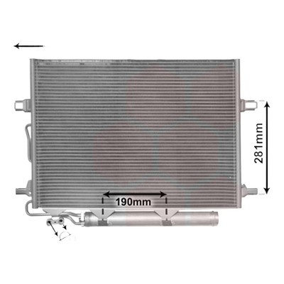 Radiator aer conditionat CITROEN C4 2 B7 2009->