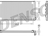 Radiator aer conditionat FIAT BRAVA (182) (1995 - 2003) DENSO DCN09011