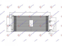 RADIATOR AER CONDITIONAT FORD MONDEO 4 2011-> Radiator aer conditionat 1.6 - 2.0 benzina/ diesel (69x28.6x16) PIESA NOUA ANI 2011 2012 2013 2014 2015 2016 2017