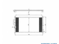 Radiator aer conditionat Honda CR-V I (RD) 1995-2002 #2 08193006