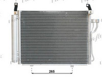 RADIATOR AER CONDITIONAT HYUNDAI i10 2007->2013 Radiator aer conditionat benzina (43,5x34.5x17) PIESA NOUA ANI 2007 2008 2009 2010 2011 2012 2013