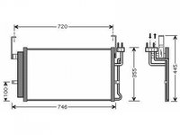 RADIATOR AER CONDITIONAT HYUNDAI SANTA FE 2000->2006 Radiator aer conditionat benzina/ diesel (63x34.5x20) PIESA NOUA ANI 2000 2001 2002 2003 2004 2005 2006