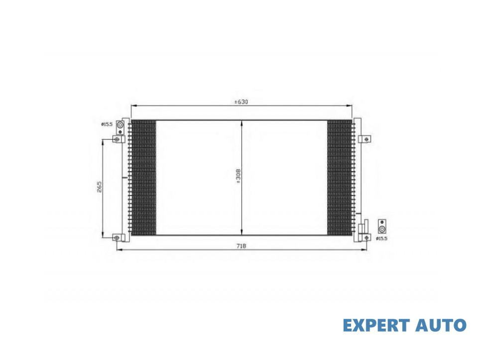 Radiator aer conditionat Iveco DAILY III bus 1999-