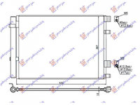 RADIATOR AER CONDITIONAT KIA RIO 2011->2016 Radiator aer conditionat 1.1-1.4 CRDi diesel 500x360x12 2011->2014 PIESA NOUA ANI 2011 2012 2013 2014 2015