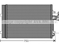 Radiator aer conditionat LAND ROVER RANGE ROVER EVOQUE (LV) (2011 - 2016) AVA QUALITY COOLING FDA5427D