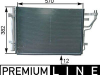 Radiator aer conditionat NOU pentru Kia Pro Ceed 1.6 CVVT benzina 116cp an 2008-2012