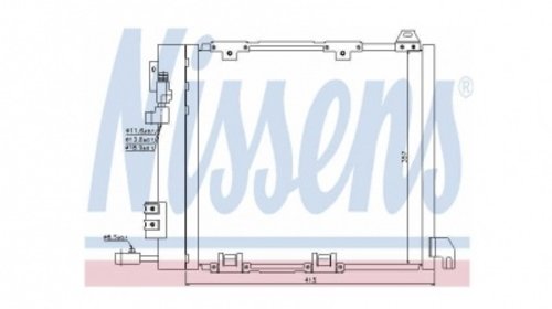 Radiator aer conditionat Opel Astra G Z17DTL 