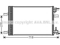 Radiator aer conditionat OPEL ASTRA J Sports Tourer (2010 - 2016) AVA QUALITY COOLING OLA5500D