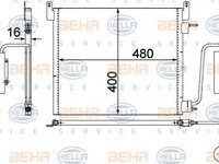 Radiator aer conditionat OPEL SIGNUM (2003 - 2016) HELLA 8FC 351 302-541