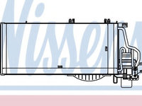 Radiator aer conditionat OPEL TIGRA TwinTop (2004 - 2016) NISSENS 94722