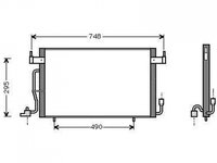 RADIATOR AER CONDITIONAT PEUGEOT PARTNER 1996->2008 Radiator aer conditionat 1 8 - 1 9cc D 96 - 99 62 5x34^20 PIESA NOUA ANI 1996 1997 1998 1999 2000 2001 2002 2003 2004 2005 2006 2007 2008