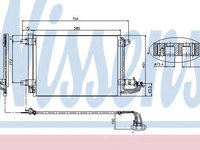 Radiator aer conditionat SEAT LEON (1P1) (2005 - 2012) NISSENS 94684