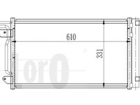 Radiator aer conditionat SEAT TOLEDO IV (KG3) (2012 - 2016) LORO 003-016-0022