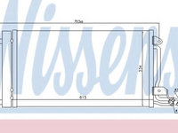 Radiator aer conditionat SKODA RAPID (NH3) (2012 - 2016) NISSENS 940093